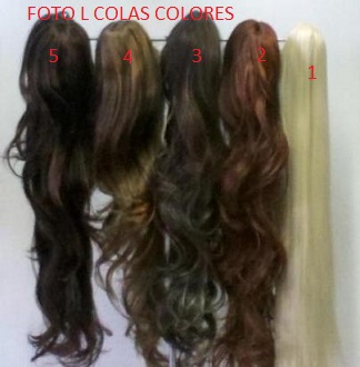 colas de pelo natural